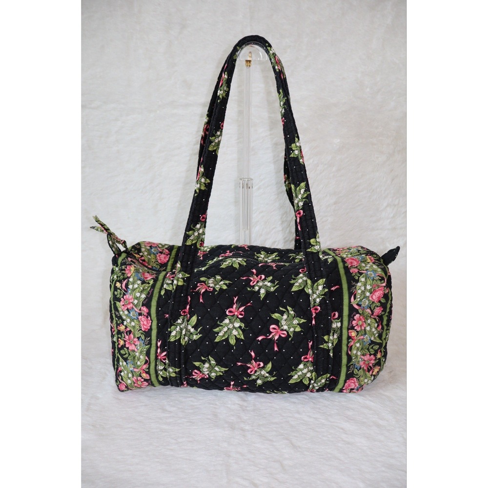 Vintage Vera Bradley Quilted Small 18" Duffel Bag in New Hope Pattern